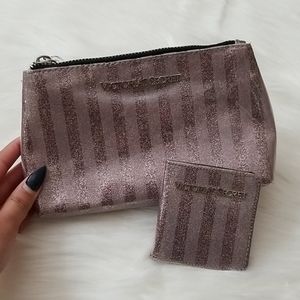 Victoria's Secret cosmetic case & mirror